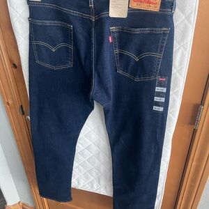NEW Levi's Dark Indigo Straight Jeans